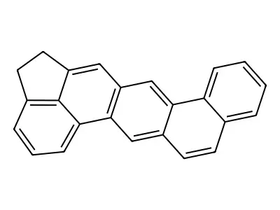 Naphth(1,2-k)acephenanthrylene, 4,5-dihydro- structure