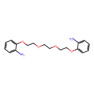 2-[2-[2-[2-(2-Aminophenoxy)ethoxy]ethoxy]ethoxy]aniline structure