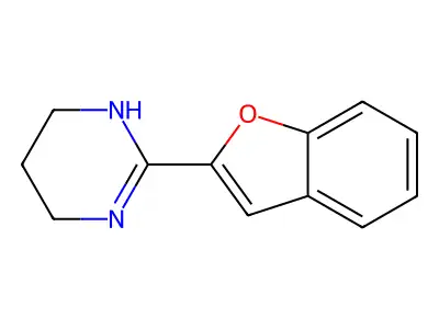 Pyrimidine, 1,4,5,6-tetrahydro-2-(2-benzofuranyl)- structure