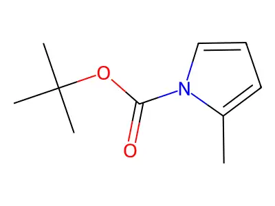 tert-butyl 2-methyl-1H-pyrrole-1-carboxylate structure