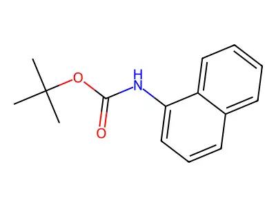 Tert-butyl naphthalen-1-ylcarbamate structure