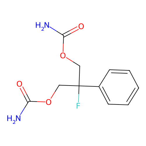 Fluorofelbamate structure