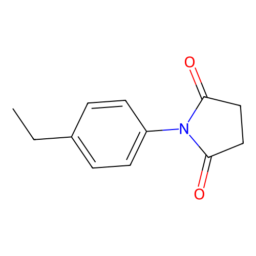 1-(4-Ethylphenyl)pyrrolidine-2,5-dione structure