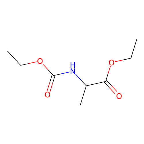 l-Alanine, N-ethoxycarbonyl-, ethyl ester structure