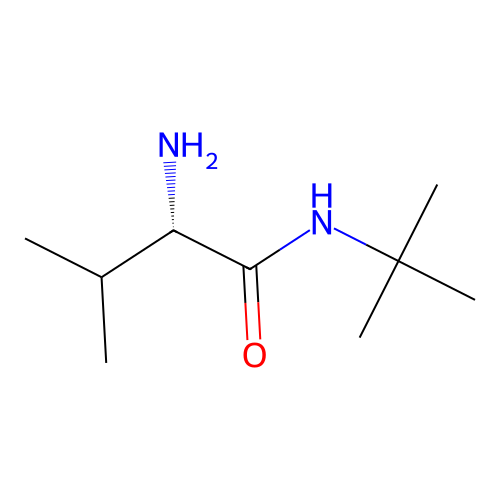 L-Valine tert.butyl amide structure