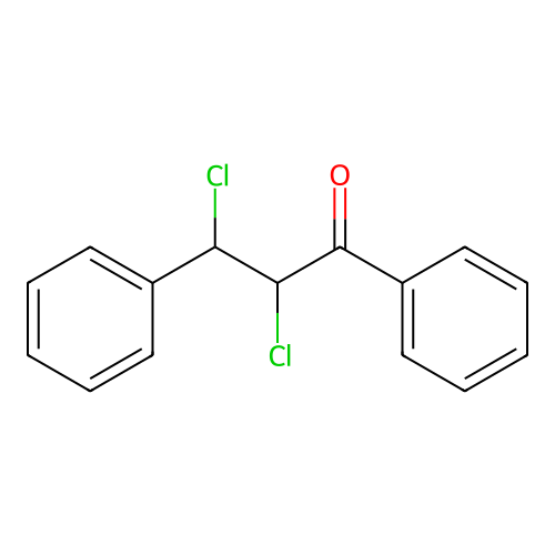 2,3-Dichloro-1,3-diphenylpropan-1-one structure
