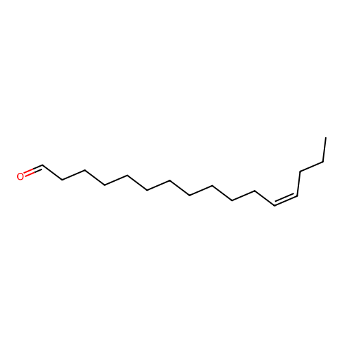 12Z-Hexadecenal structure