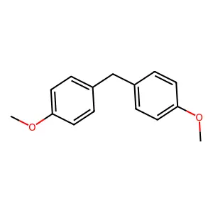 1,1'-Methylenebis(4-methoxybenzene) structure