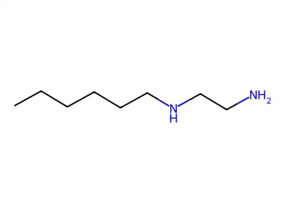 N-Hexylethylenediamine structure