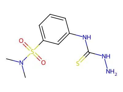 3-Amino-1-[3-(dimethylsulfamoyl)phenyl]thiourea structure