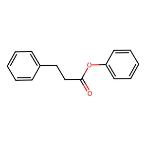 Phenyl 3-phenylpropanoate structure