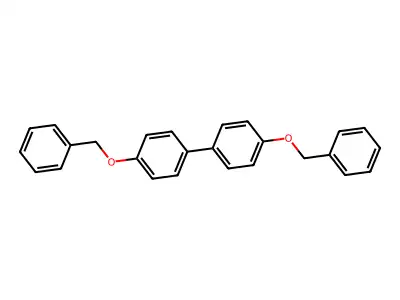 4,4'-Bis(benzyloxy)-1,1'-biphenyl structure