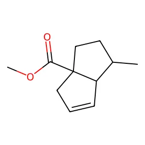 methyl 1-methyl-2,3,4,6a-tetrahydro-1H-pentalene-3a-carboxylate structure