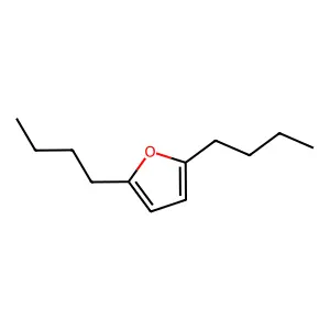 2,5-Dibutylfuran structure