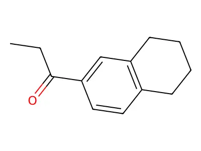 1-(5,6,7,8-Tetrahydronaphthalen-2-yl)propan-1-one structure