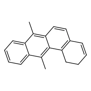 Benz(a)anthracene, 1,2-dihydro-7,12-dimethyl- structure