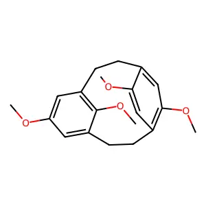 5,8,12,15-Tetramethoxymetaparacyclophane structure