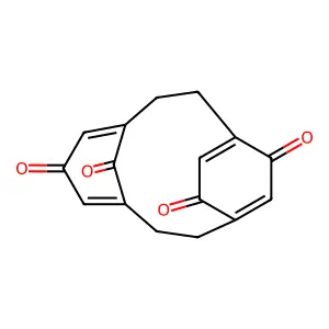 Tricyclo[9.2.2.14,8]hexadeca-1(13),4,7,11(15)-tetraene-6,12,14,16-tetrone structure