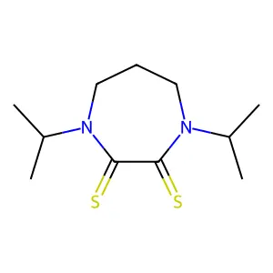 1,4-Diazepine-2,3-dithione, 1,4-diisopropylperhydro- structure