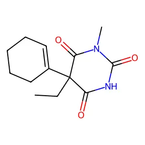N-Methylcyclobarbital structure