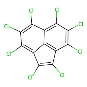 Acenaphthylene, octachloro- structure