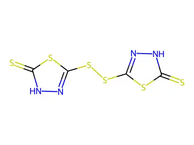 1,3,4-Thiadiazole-2(3H)-thione, 5,5'-dithiobis- structure