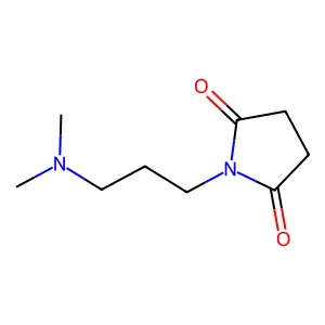 1-[3-(Dimethylamino)propyl]pyrrolidine-2,5-dione structure