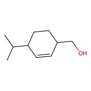 2-Cyclohexene-1-methanol, 4-(1-methylethyl)- structure