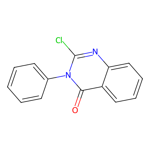 2-chloro-3-phenylquinazolin-4(3H)-one structure