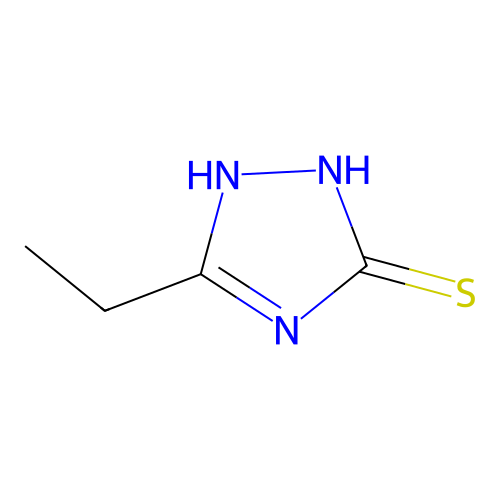 5-ethyl-1H-1,2,4-triazole-3-thiol structure
