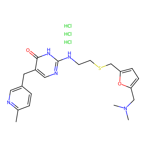 Lupitidine Hydrochloride structure