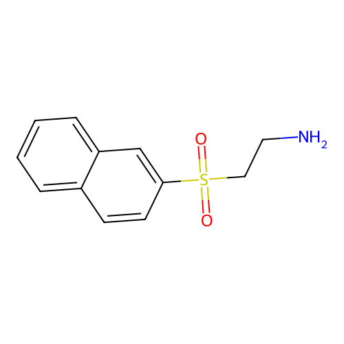 1-(2-Naphthylsulfonyl)eth-2-ylamine structure