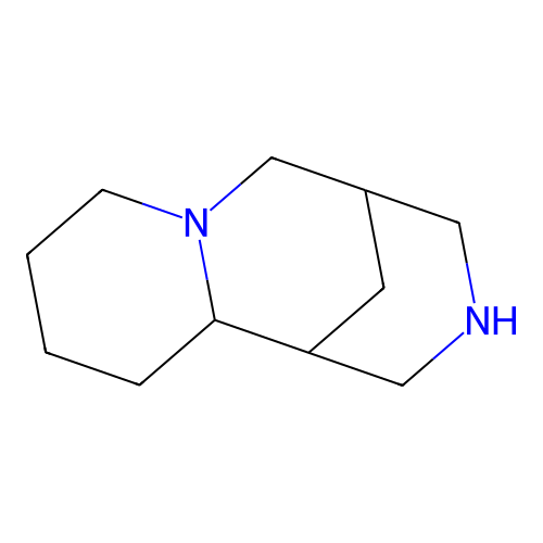 Tetrahydrodeoxocytisine structure