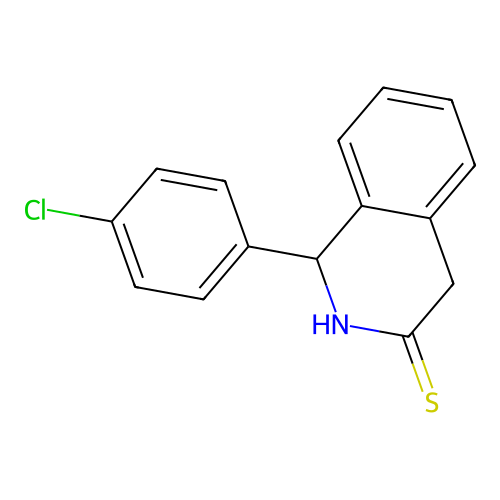 1-(4-Chlorophenyl)-1,4-dihydroisoquinoline-3-thiol structure