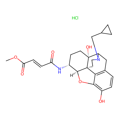 beta-Funaltrexamine hydrochloride structure