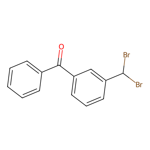 [3-(Dibromomethyl)phenyl](phenyl)methanone structure