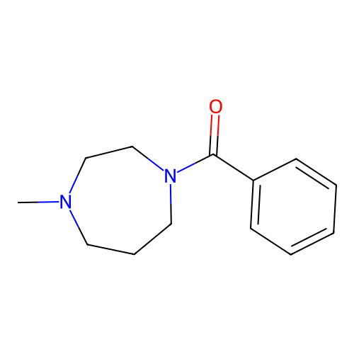 (4-Methyl-1,4-diazepan-1-yl)-phenylmethanone structure