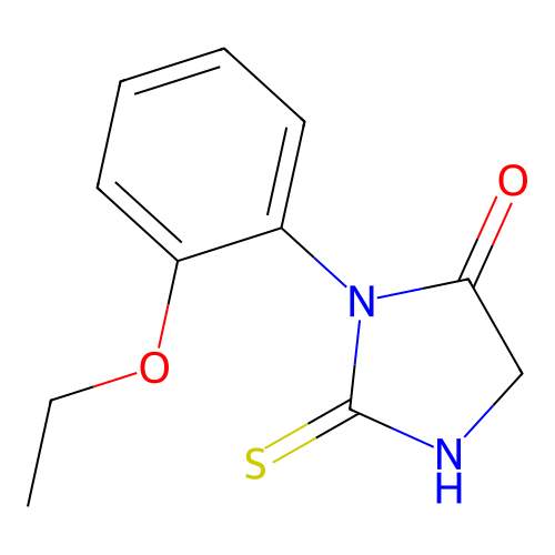 3-(2-Ethoxyphenyl)-2-thioxoimidazolidin-4-one structure