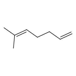 6-Methyl-1,5-heptadiene structure