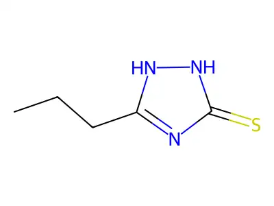 5-propyl-4H-1,2,4-triazole-3-thiol structure
