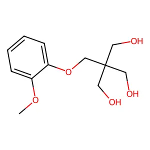 1,3-Propanediol, 2-hydroxymethyl-2-(o-methoxyphenoxymethyl)- structure
