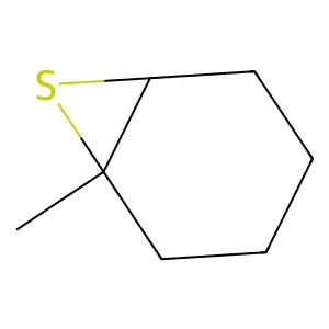 7-Thiabicyclo(4.1.0)heptane, 1-methyl- structure