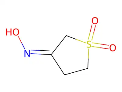 1,1-Dioxothiolan-3-one oxime structure