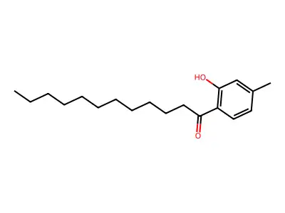 1-(2-Hydroxy-4-methylphenyl)dodecan-1-one structure