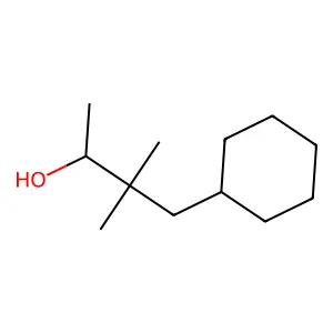 Cyclohexanepropanol, alpha,beta,beta-trimethyl- structure