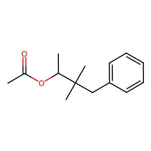 Benzenepropanol, alpha,beta,beta-trimethyl-, 1-acetate structure