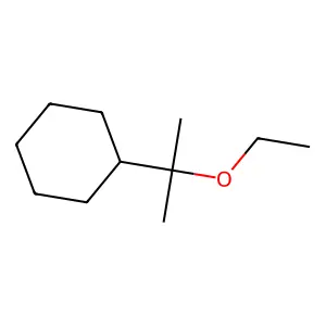 Cyclohexane, (1-ethoxy-1-methylethyl)- structure