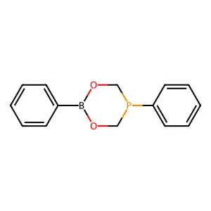 1,3,5,2-Dioxaphosphaborinane, 2,5-diphenyl- structure