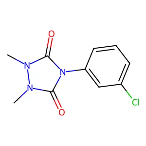 4-(3-Chlorophenyl)-1,2-dimethyl-1,2,4-triazolidine-3,5-dione structure