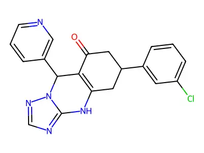 C20H16ClN5O structure